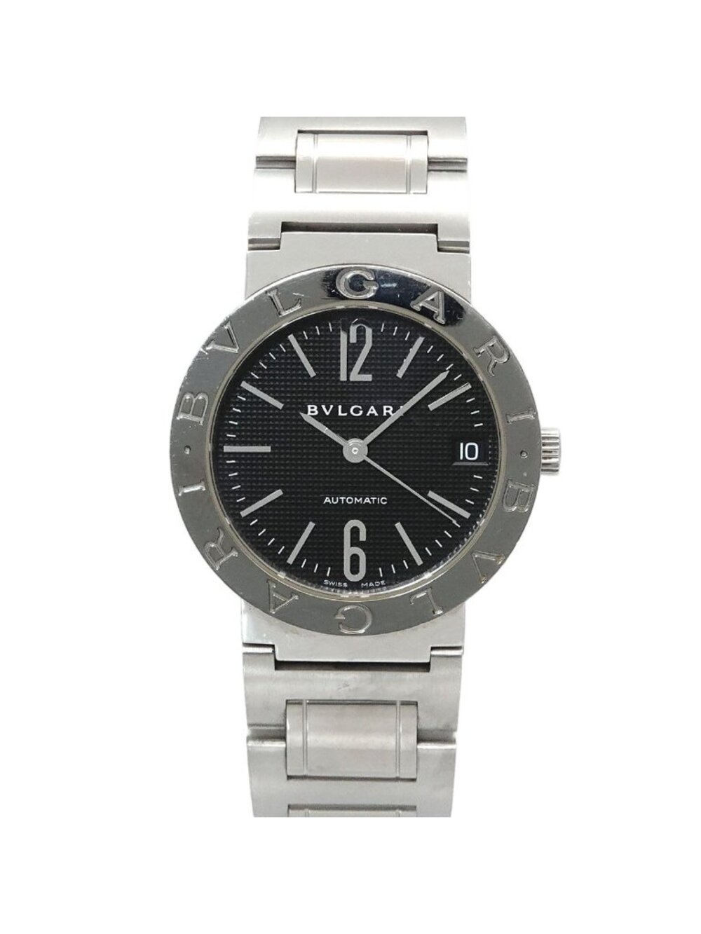 Bvlgari Boys' Watch Date Black Automatic